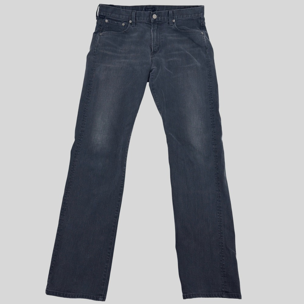 Citizens of Humanity Sid Jeans Men 32 Grey Straight Leg Denim Pants